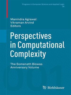 cover image of Perspectives in Computational Complexity